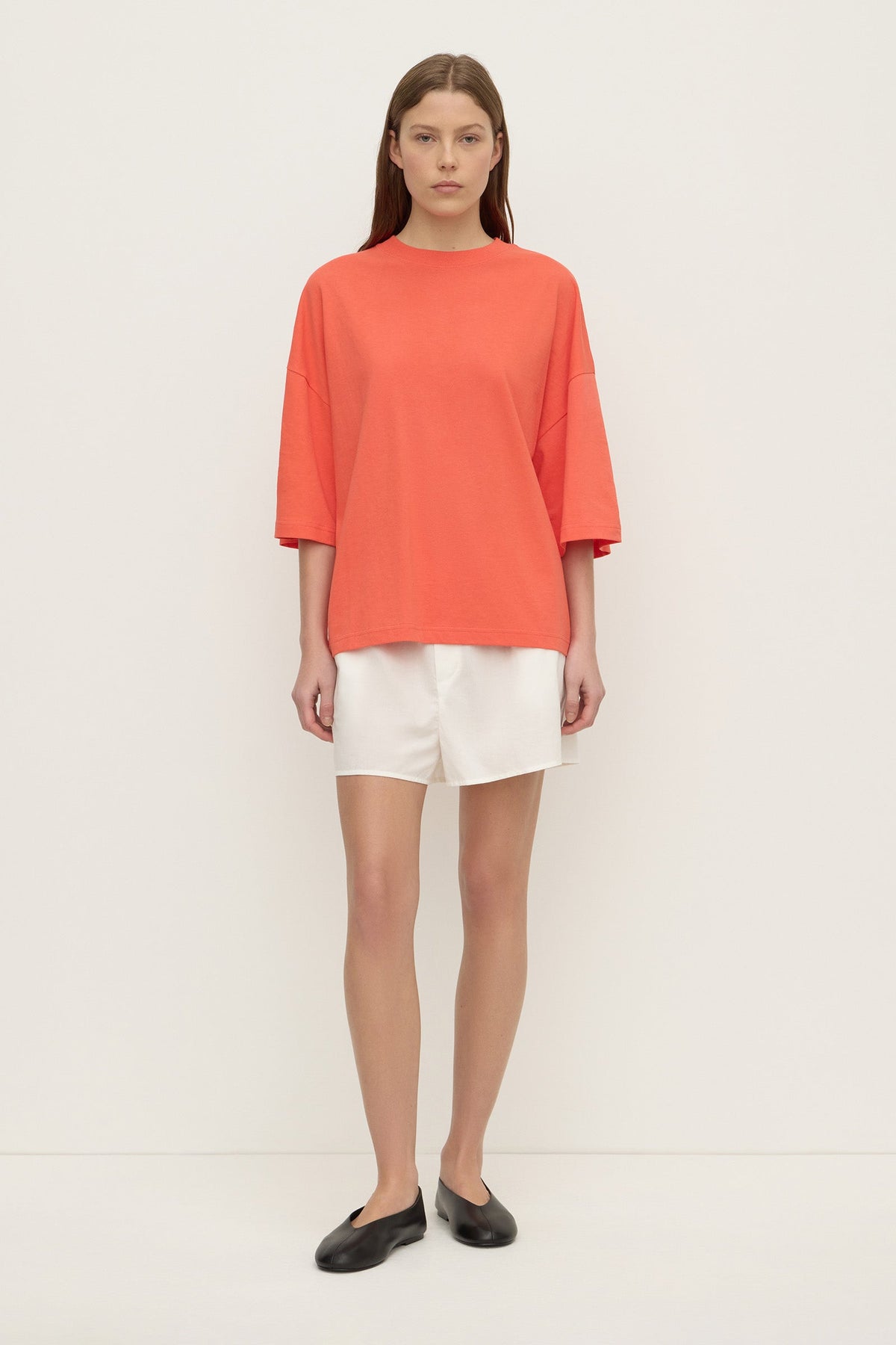 ASSEMBLY LABEL Max Cotton Oversized Tee | Dahlia photo 4