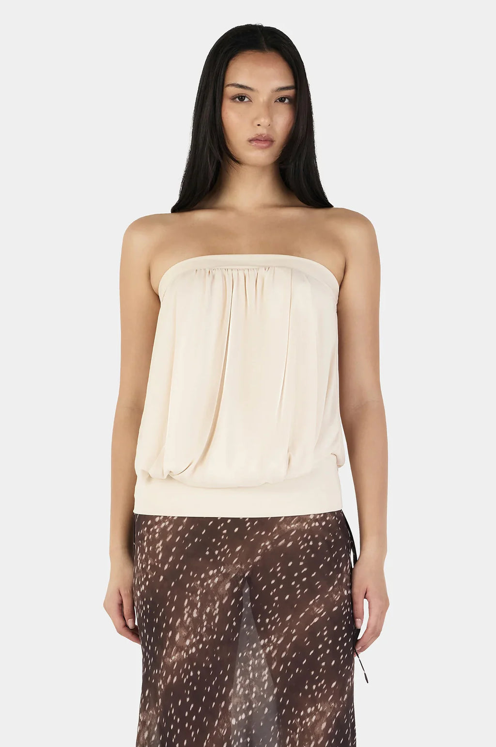 OWNLEY Zoe Top | Cream