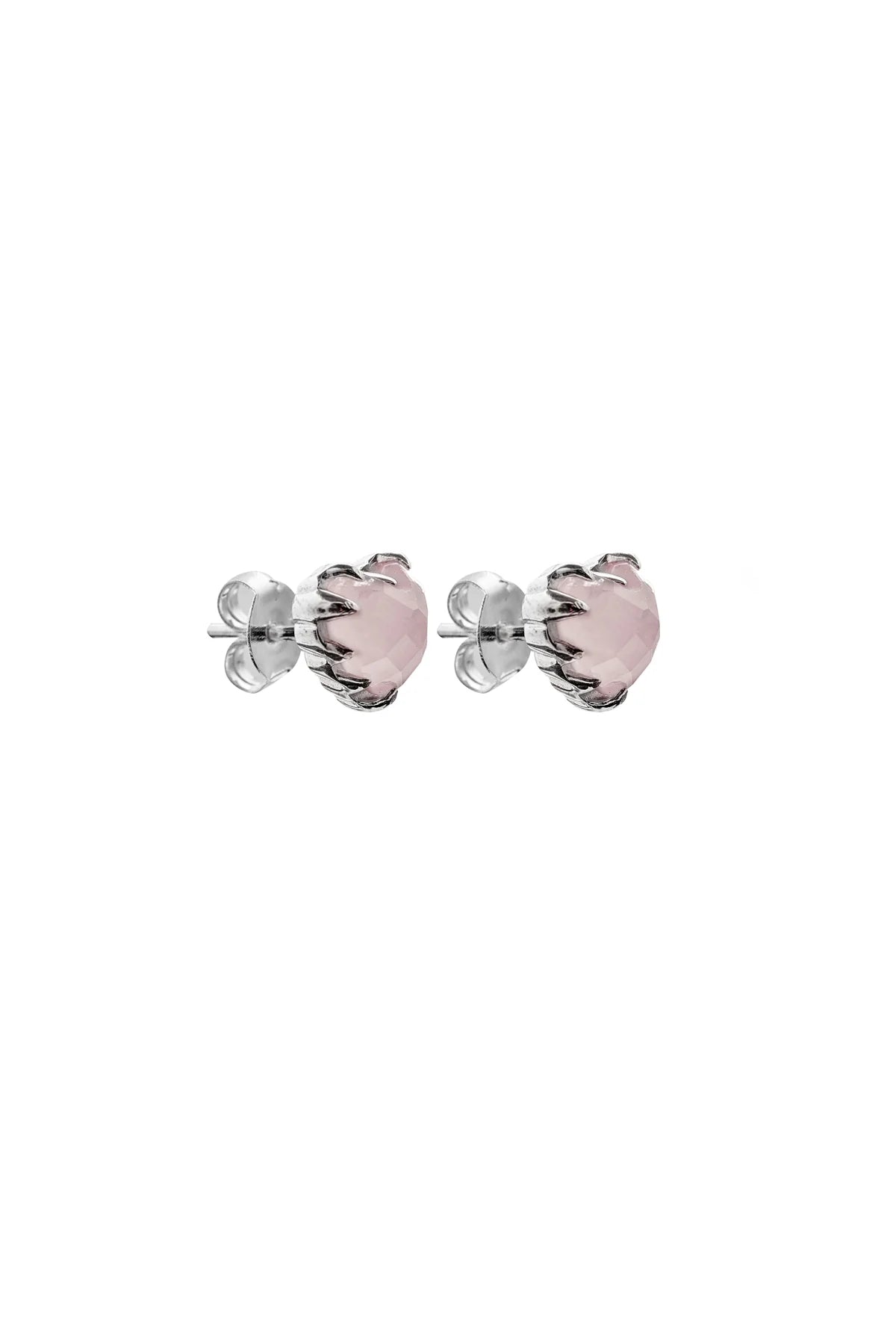 Love Claw Earring | Rose Quartz