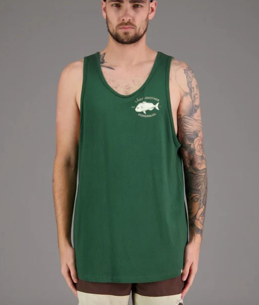 Snapper Logo Singlet | Pine