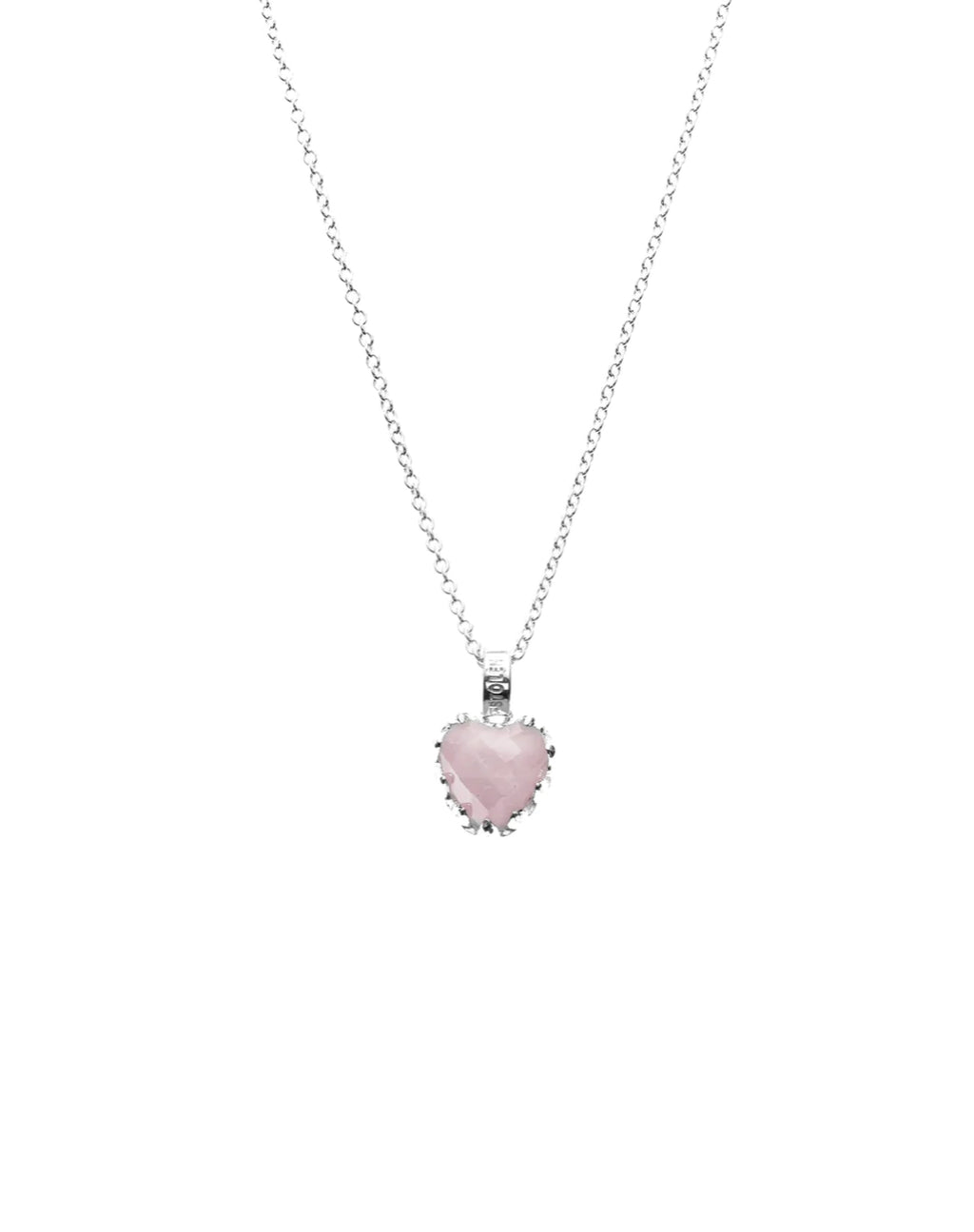STOLEN GIRLFRIENDS CLUB Love Claw Necklace | Rose Quartz