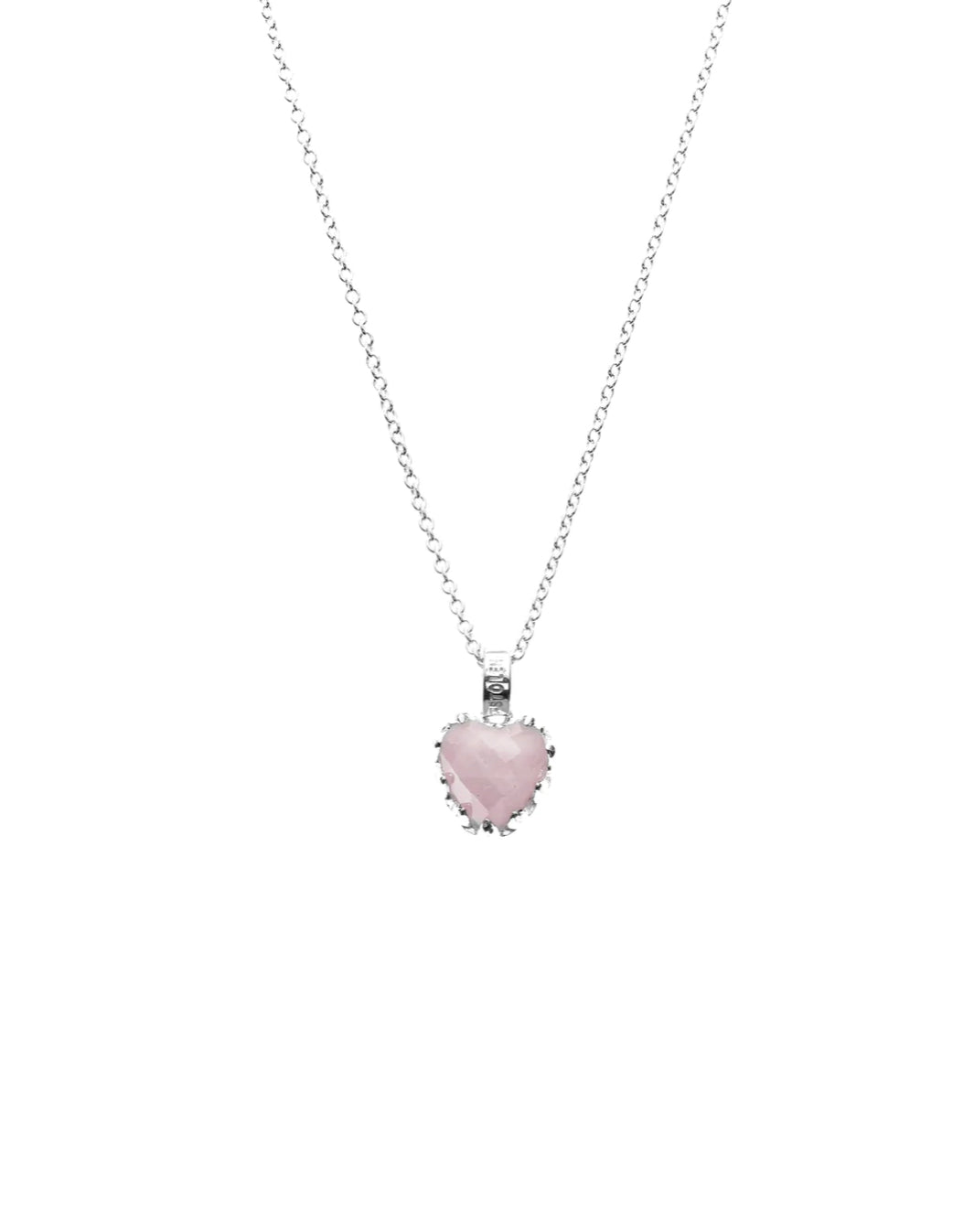STOLEN GIRLFRIENDS CLUB Love Claw Necklace | Rose Quartz