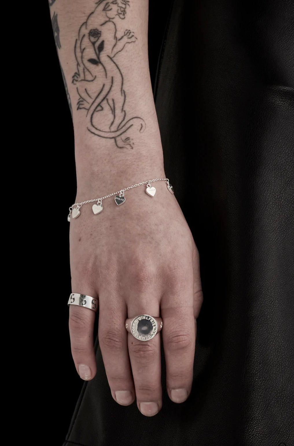 Stolen Heart Bracelet - Silver