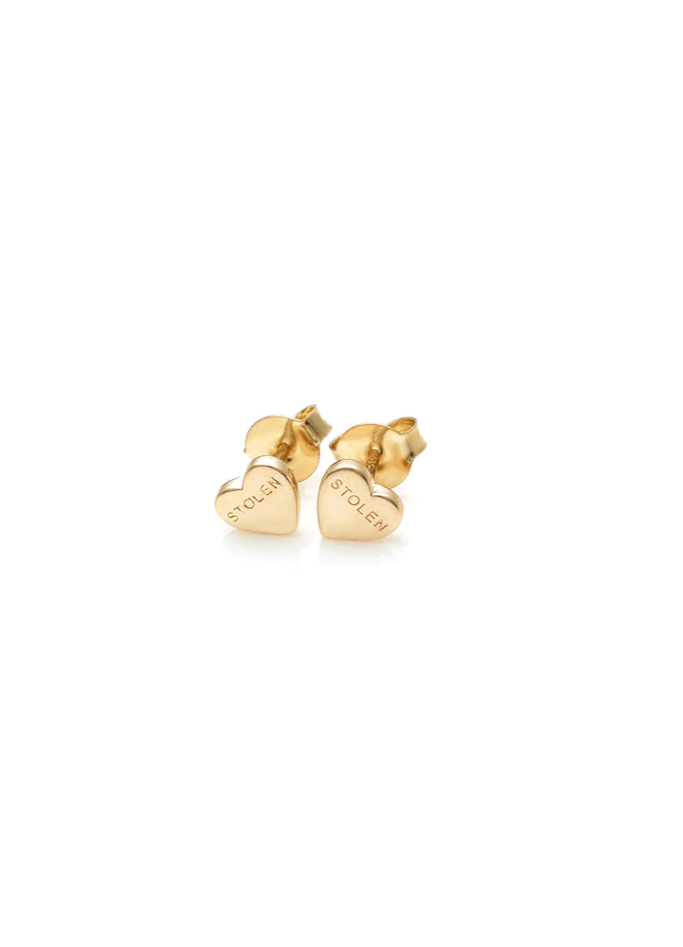 Stolen Heart Earrings | Gold Plated