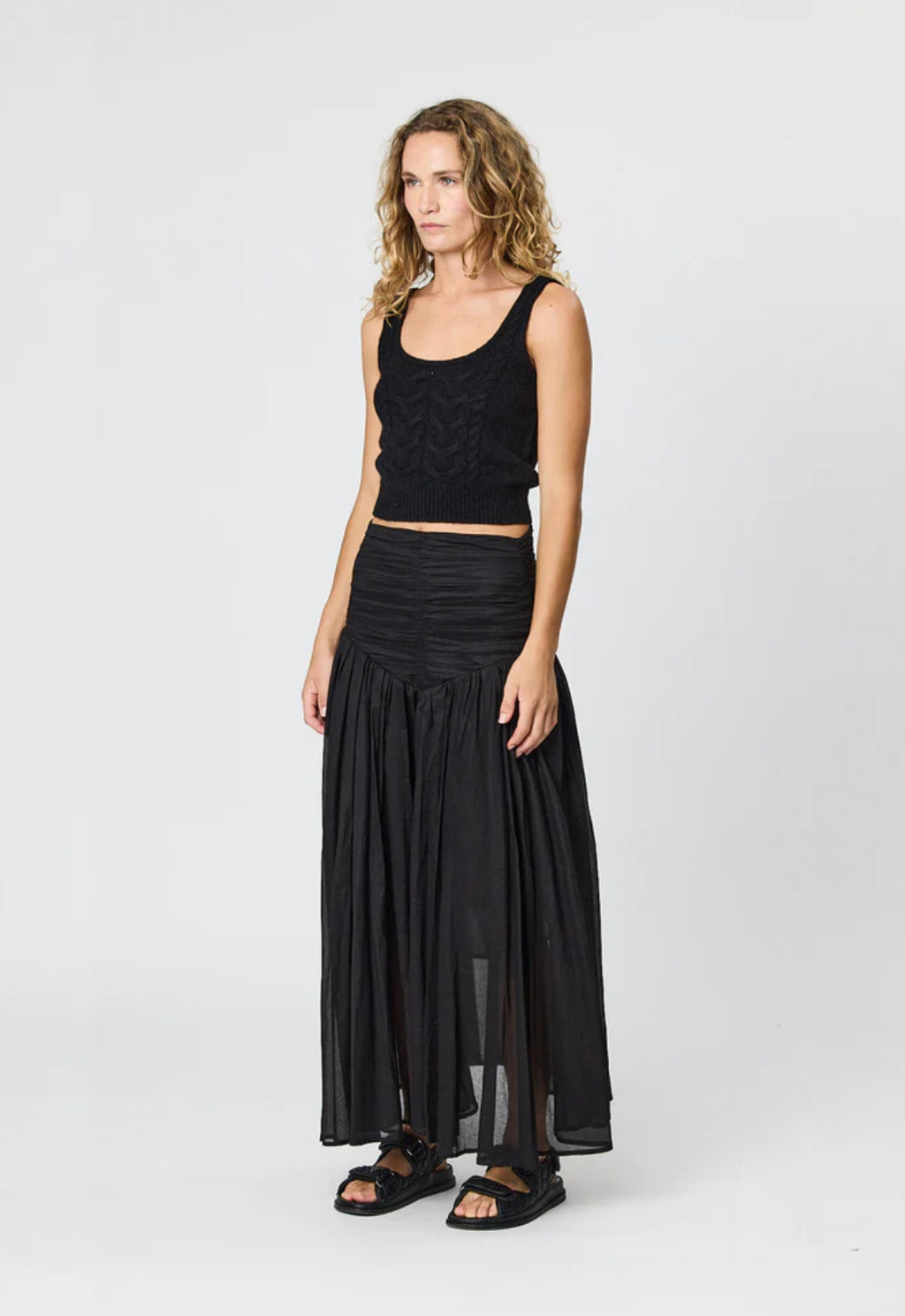 REMAIN Monte Skirt - Black