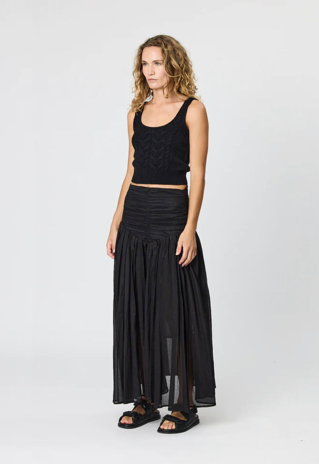 REMAIN Monte Skirt - Black