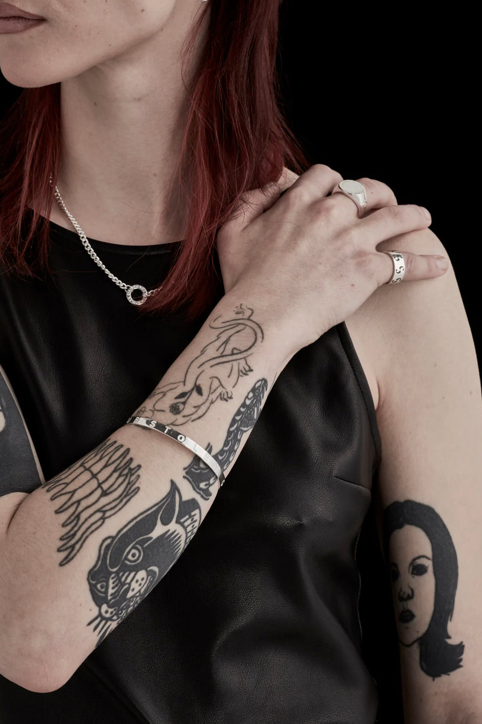 Stolen Bangle - Silver
