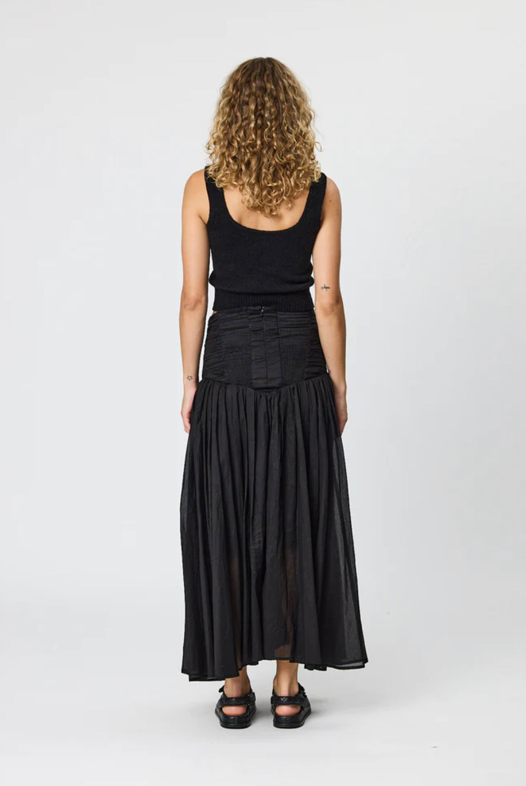 REMAIN Monte Skirt - Black