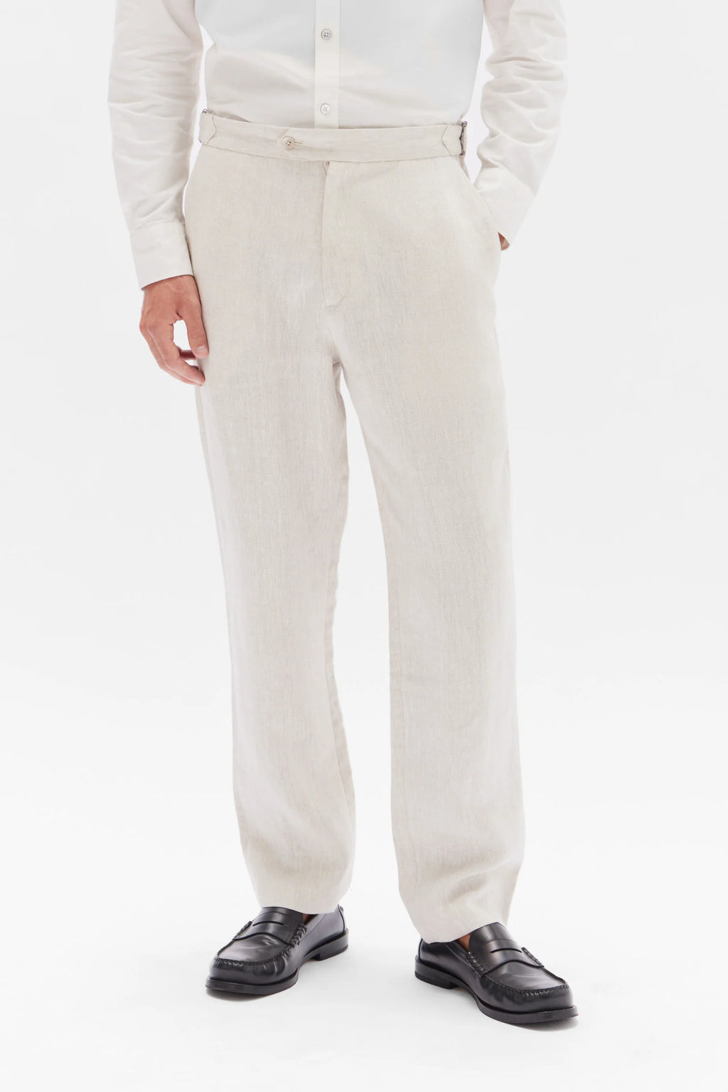 Xavier Tailored Pant - Oat
