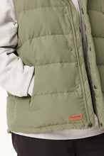 Load image into Gallery viewer, Mens Classic Down Vest - Khaki
