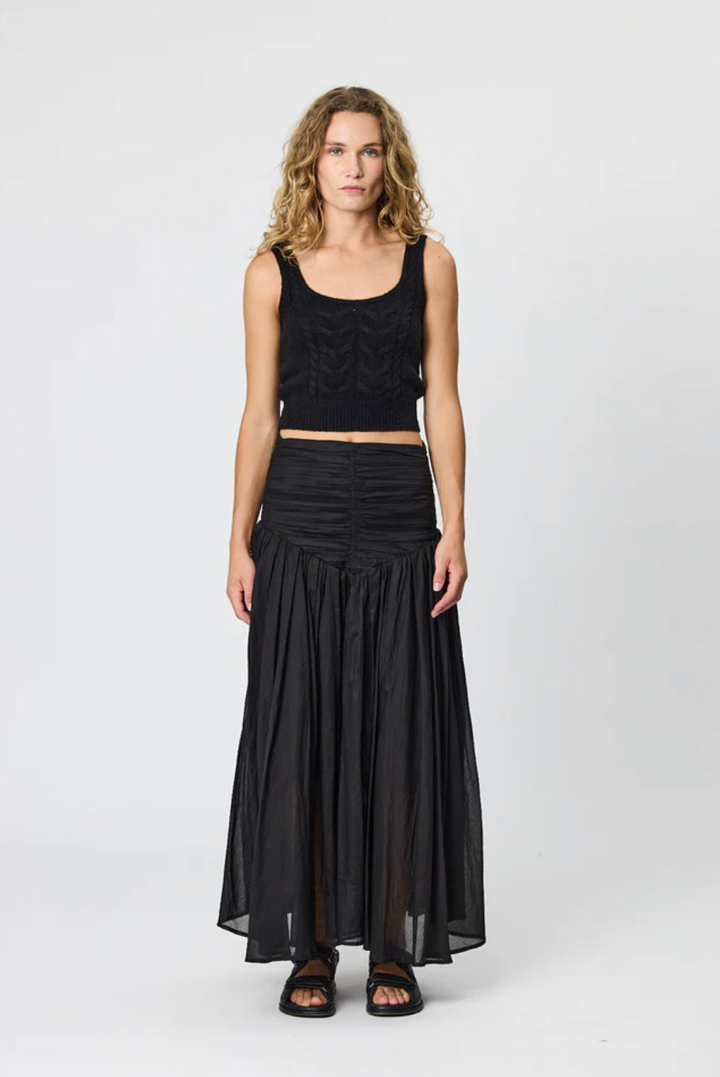 REMAIN Monte Skirt - Black