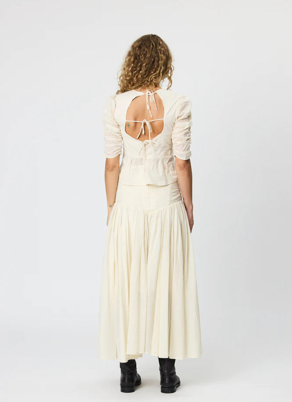 REMAIN Monte Skirt - Bone