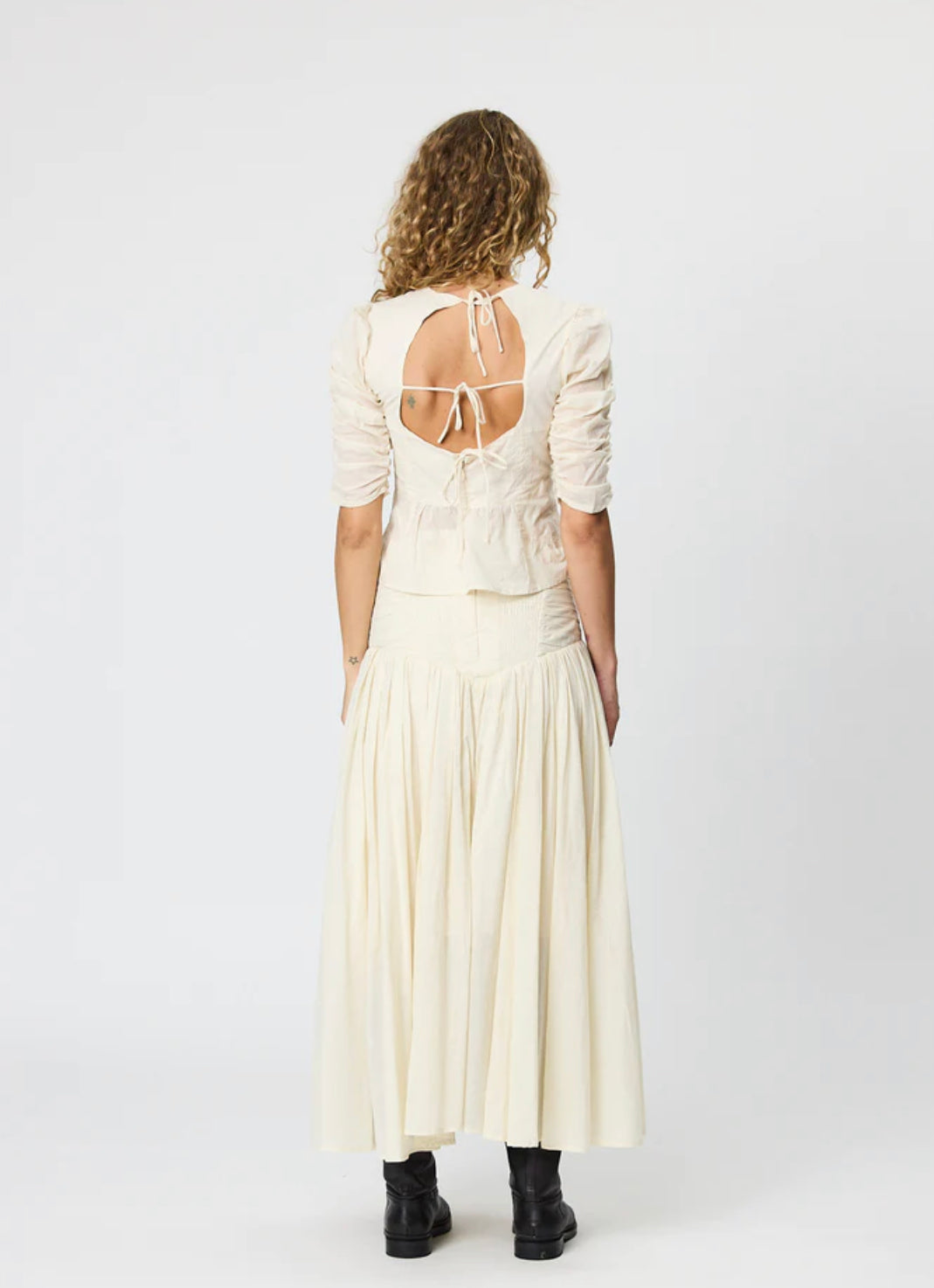 REMAIN Monte Skirt - Bone