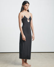 Load image into Gallery viewer, The Cut Out Midi Dress - Black
